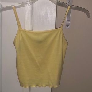 Spaghetti strap crop top